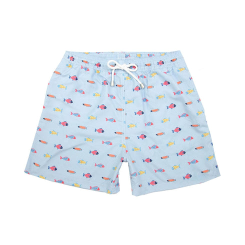 MULTICOLOR FISH LIGHT BLUE KIDS