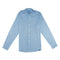 CAMISA MANGA LARGA AZUL