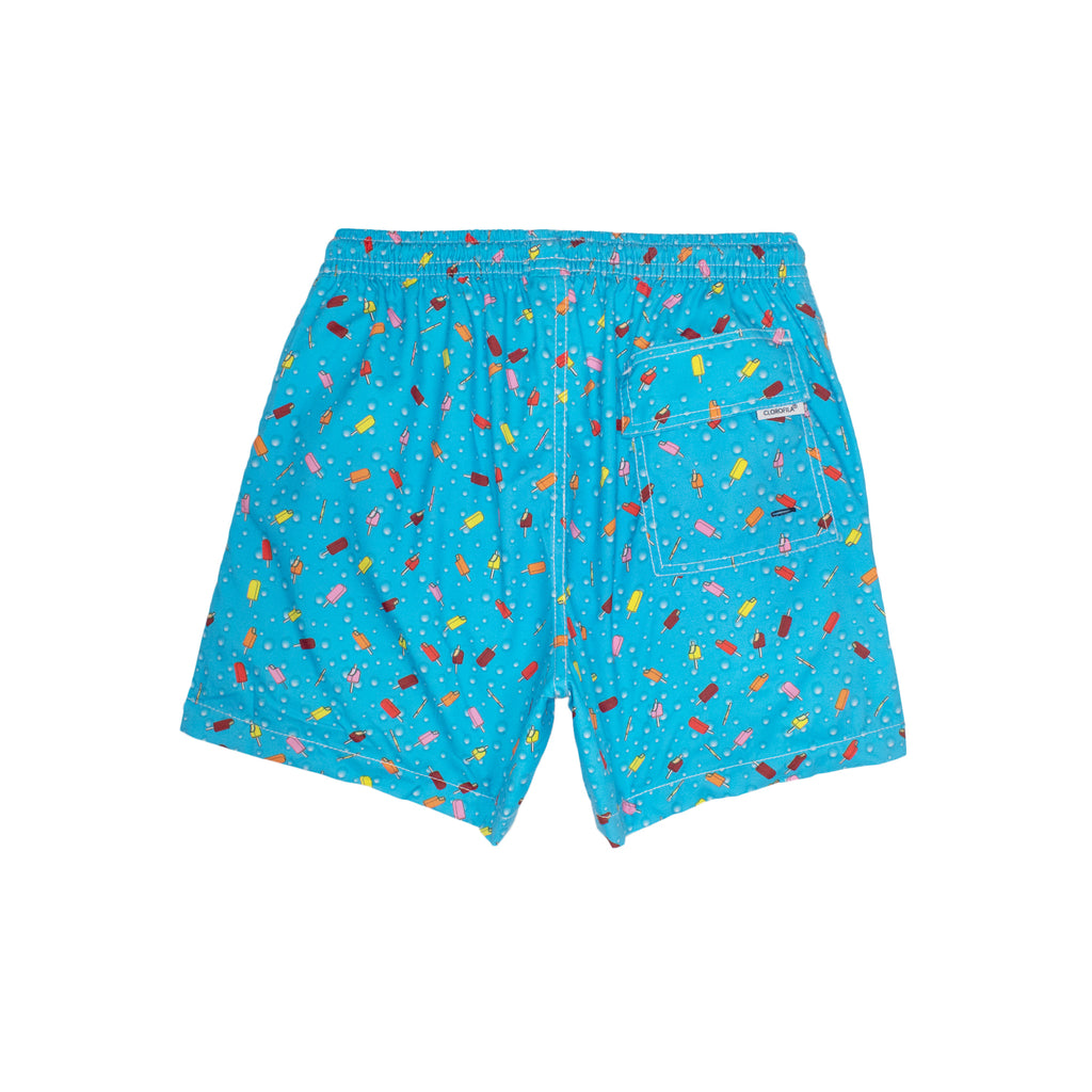 Traje de Baño Hombre | Popsicles Turquoise