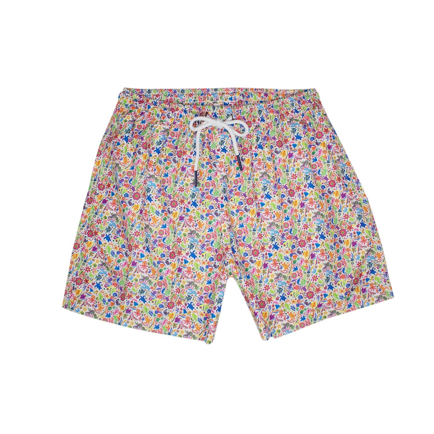 Traje de Baño Hombre | Sea Alebrijes White