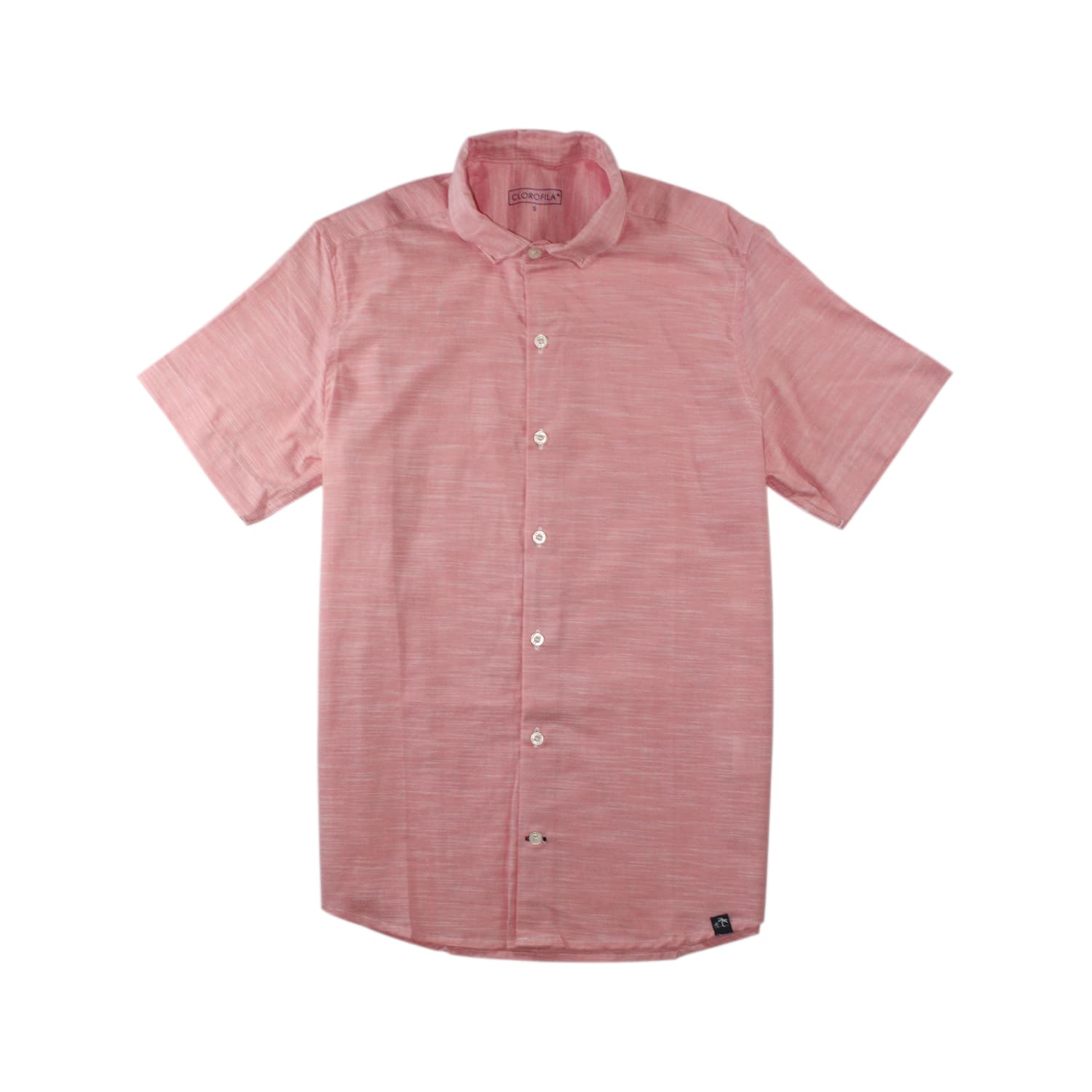 Camisa Resort Manga Corta | Rosa