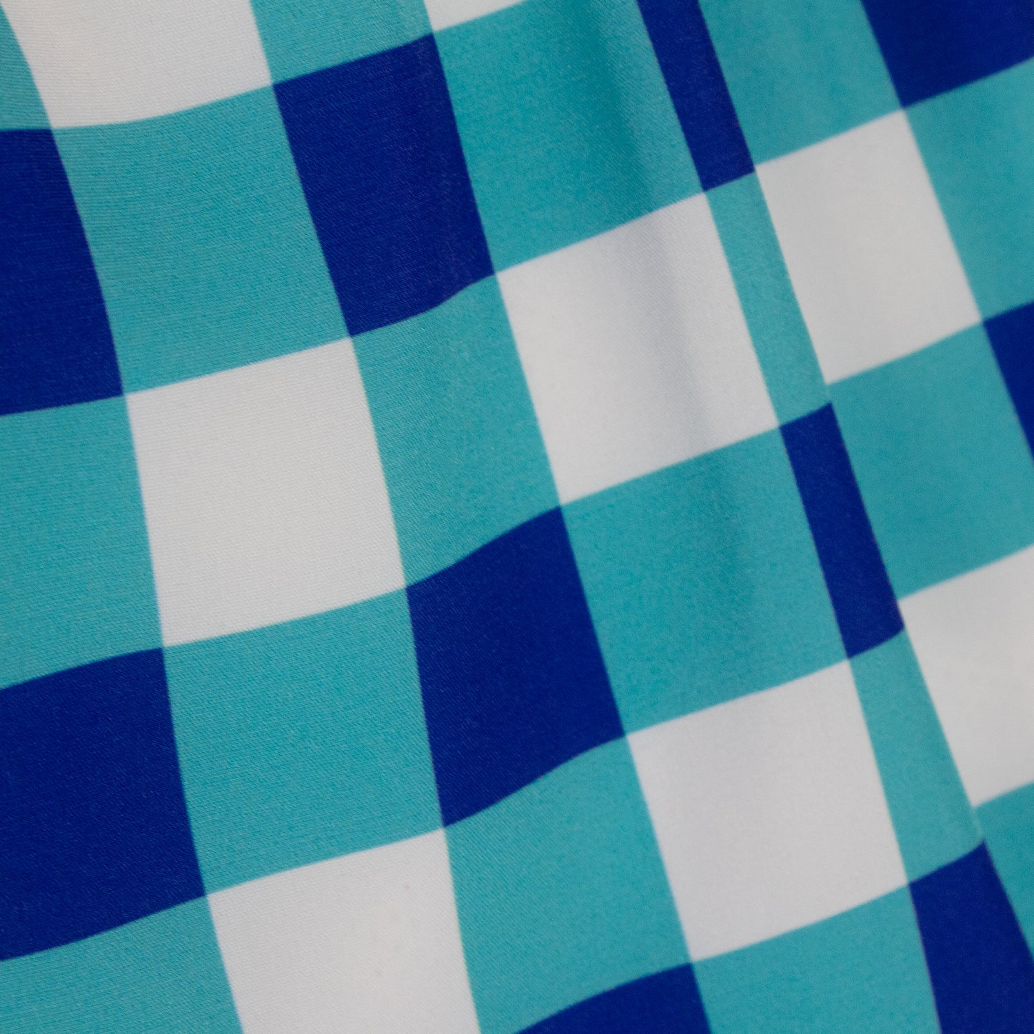 Traje de Baño Hombre | Big Squares Turquoise