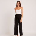Resort Half Cut Pant | Black