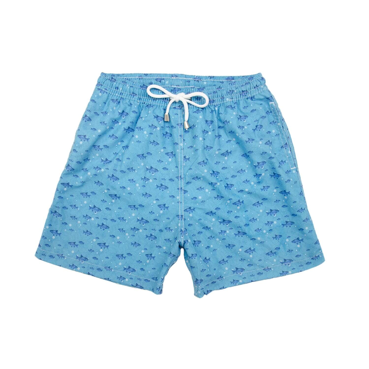 FISH BUBBLES BLUE - Clorofila Sea Wear
