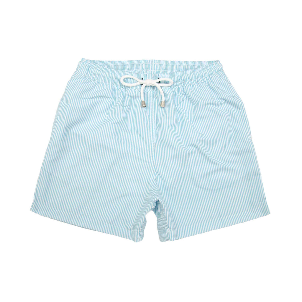 Traje de Baño Niño Stripes Light Blue