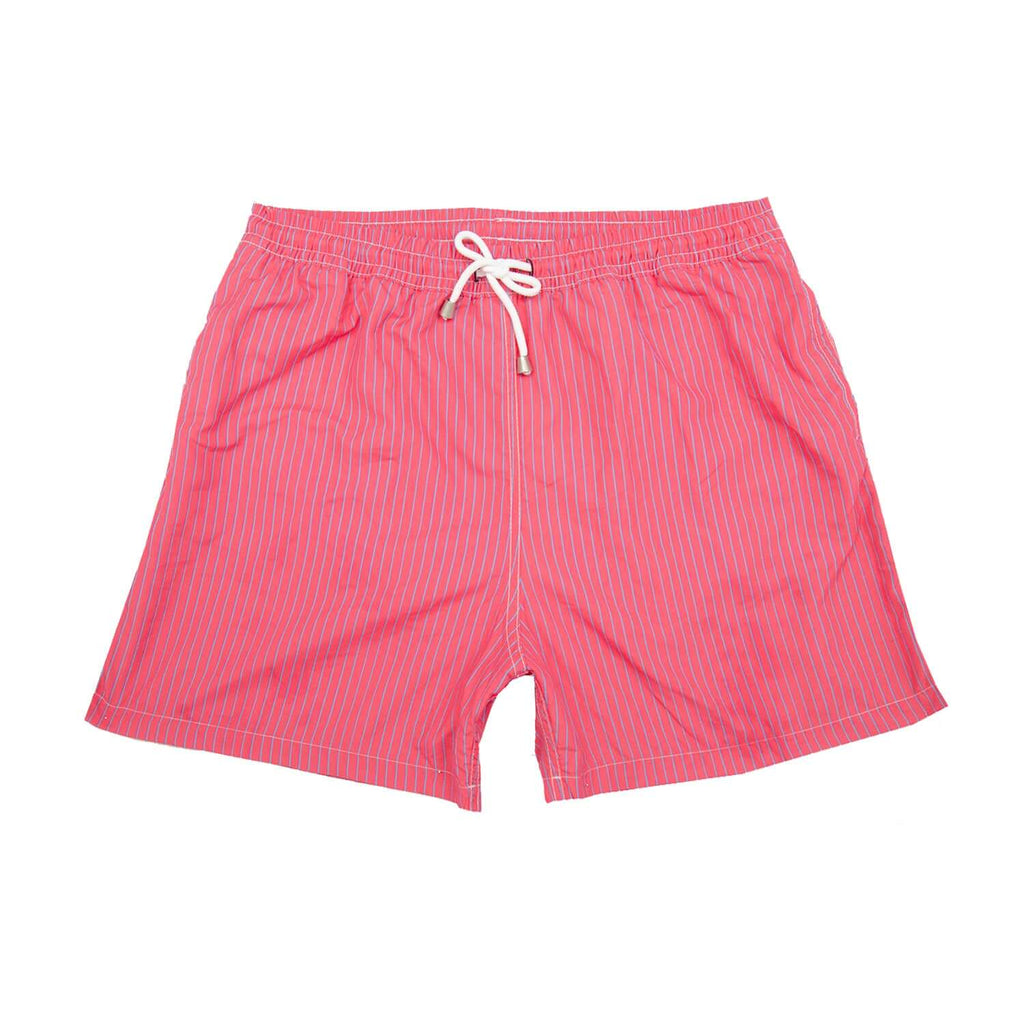 Traje de Baño Niño Stripes Coral