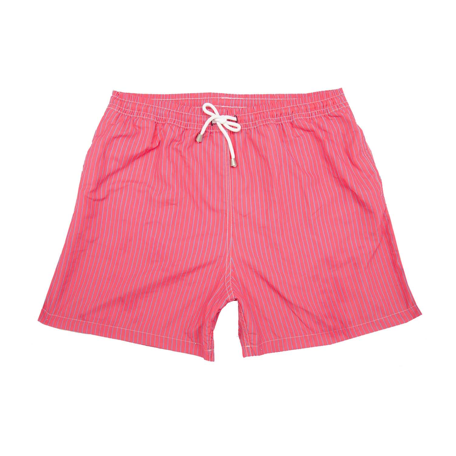 Traje de Baño Niño Stripes Coral