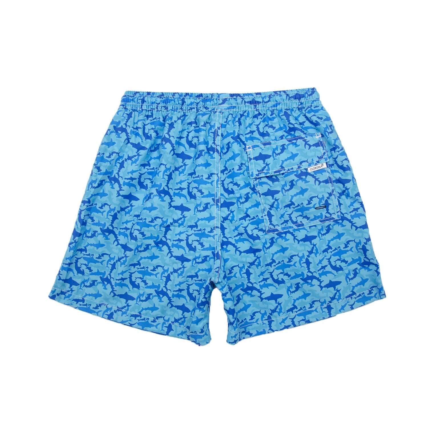 SHARKS LIGHT BLUE - Clorofila Sea Wear