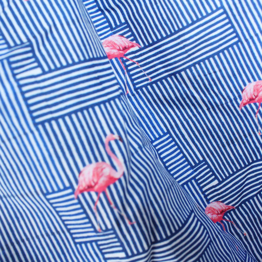 Traje de Baño Hombre | Flamingo Blue