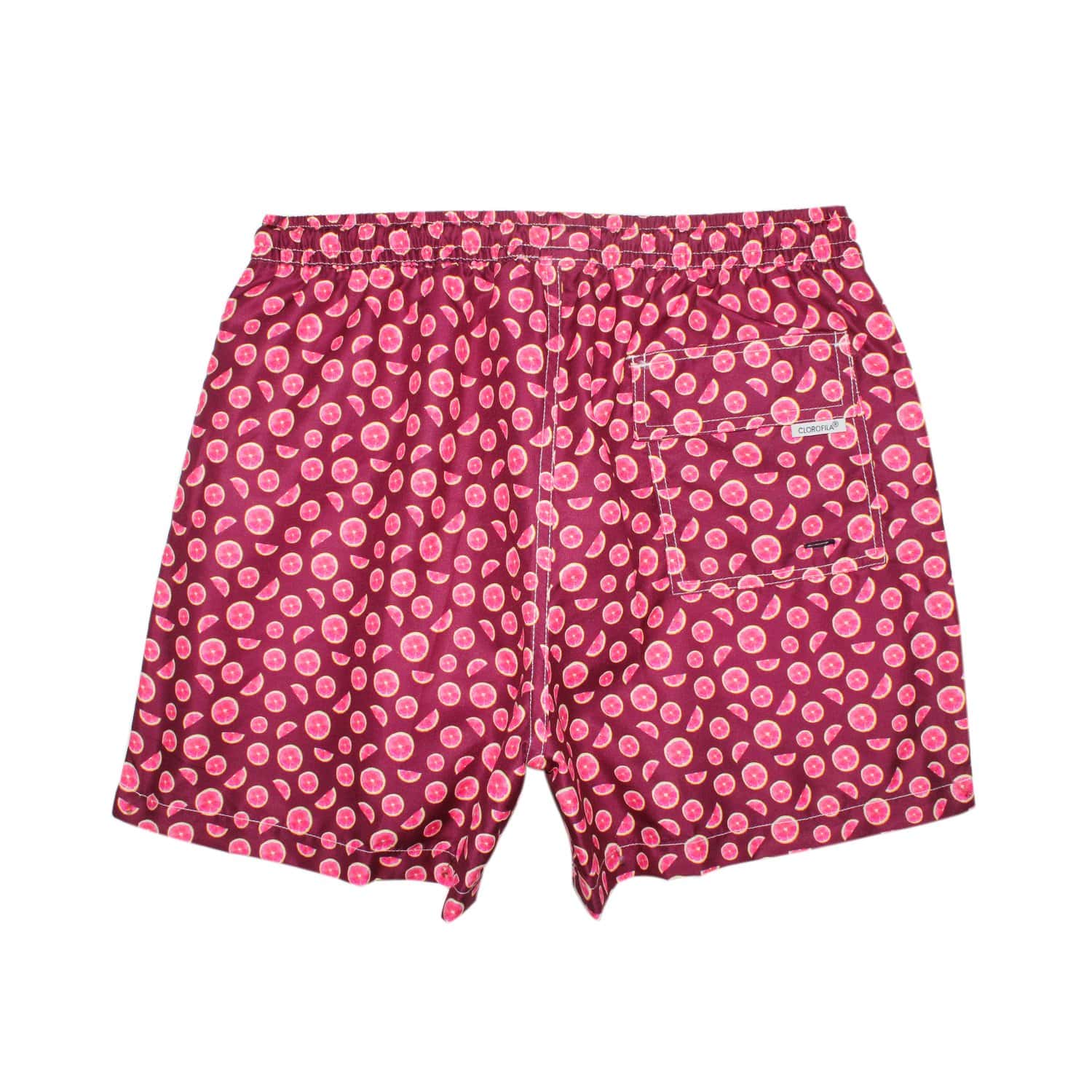 Traje de Baño Hombre | Grapefruit Burgundy
