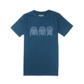 Resort T-Shirt Smart Skulls | Petroleum
