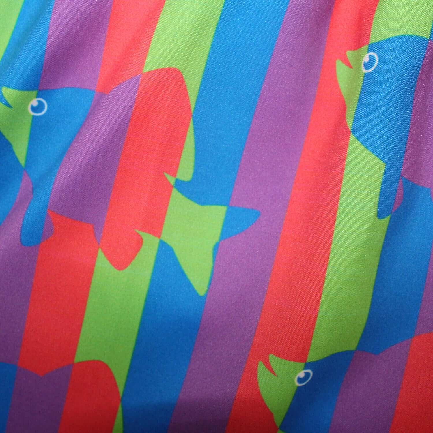 Traje de Baño Hombre | Fish Stripes Green