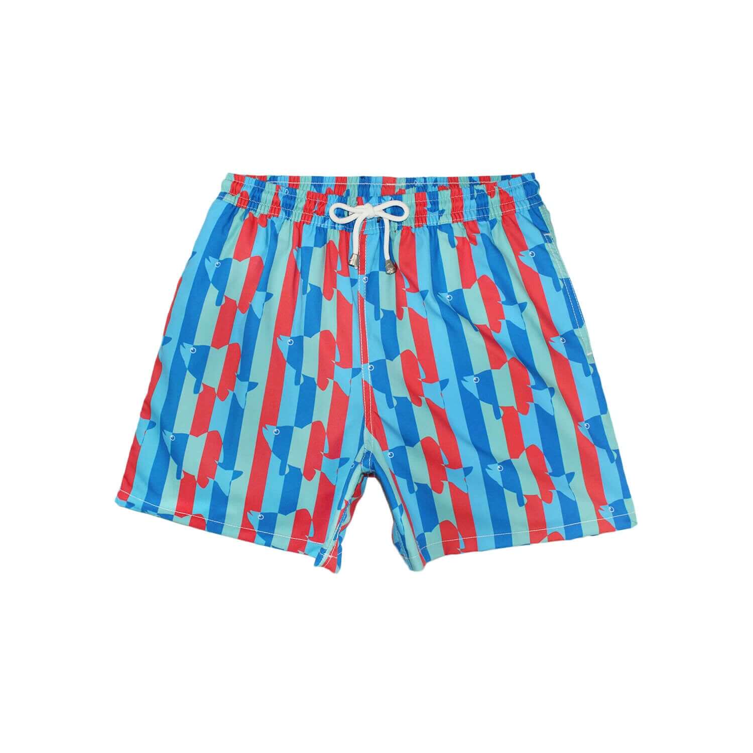 Traje de Baño Niño Fish Stripes