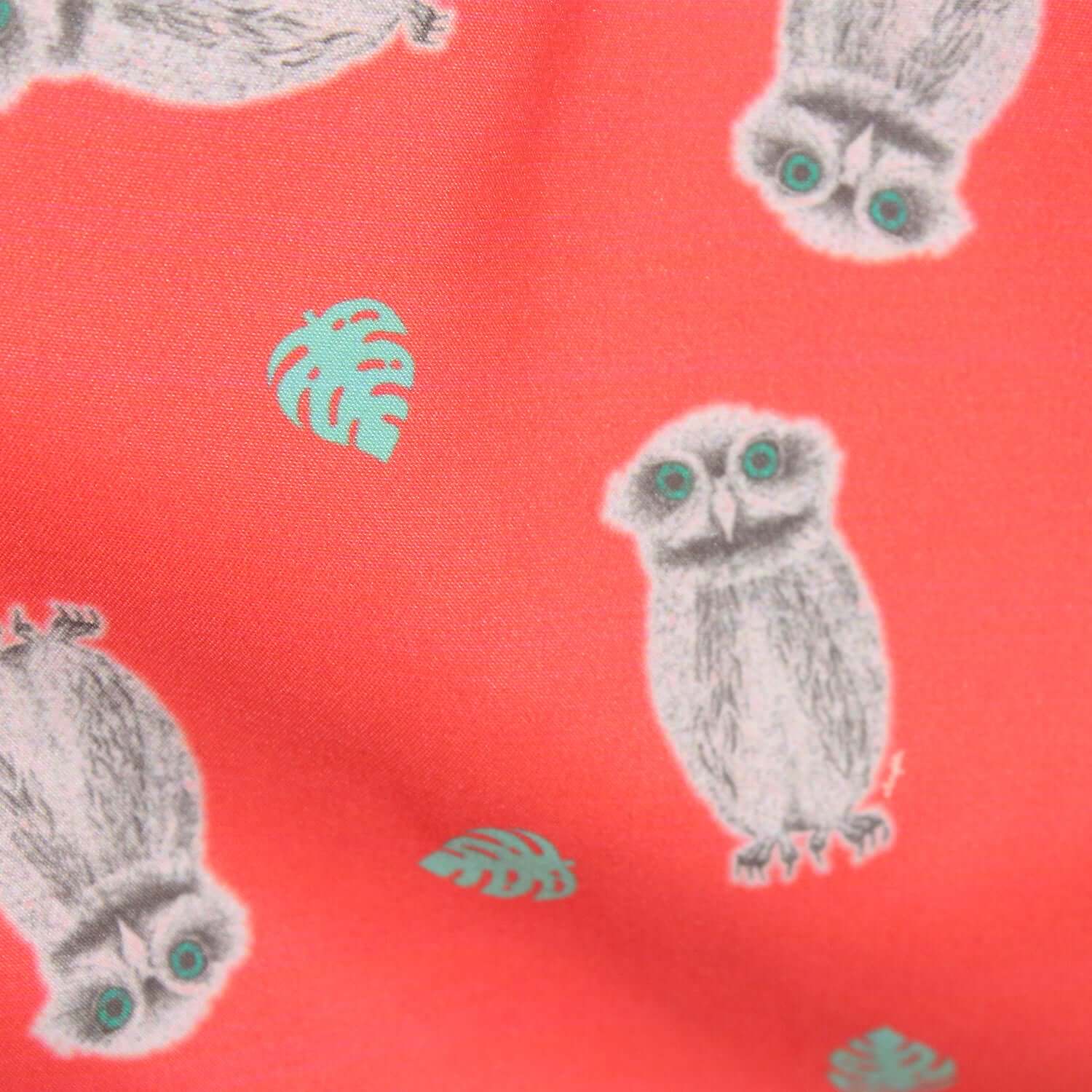 Traje de Baño Hombre | Tropical Owls Orange