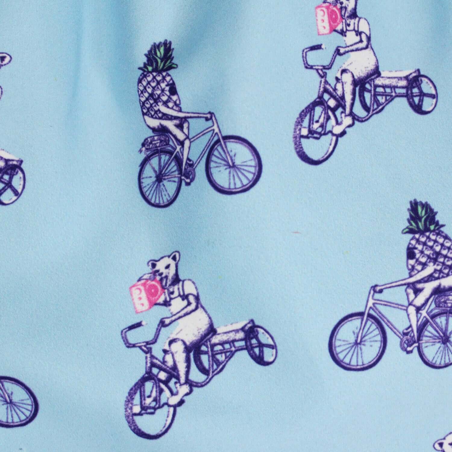 Traje de Baño Hombre | Bikes Light Blue