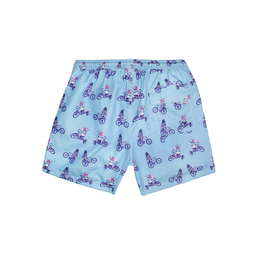 Traje de Baño Hombre | Bikes Light Blue