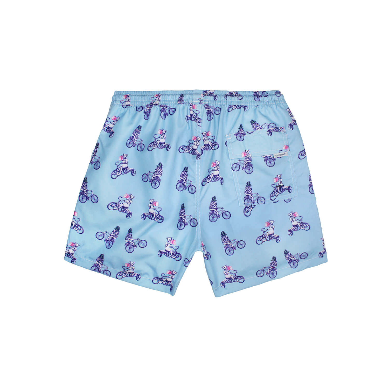Traje de Baño Hombre | Bikes Light Blue