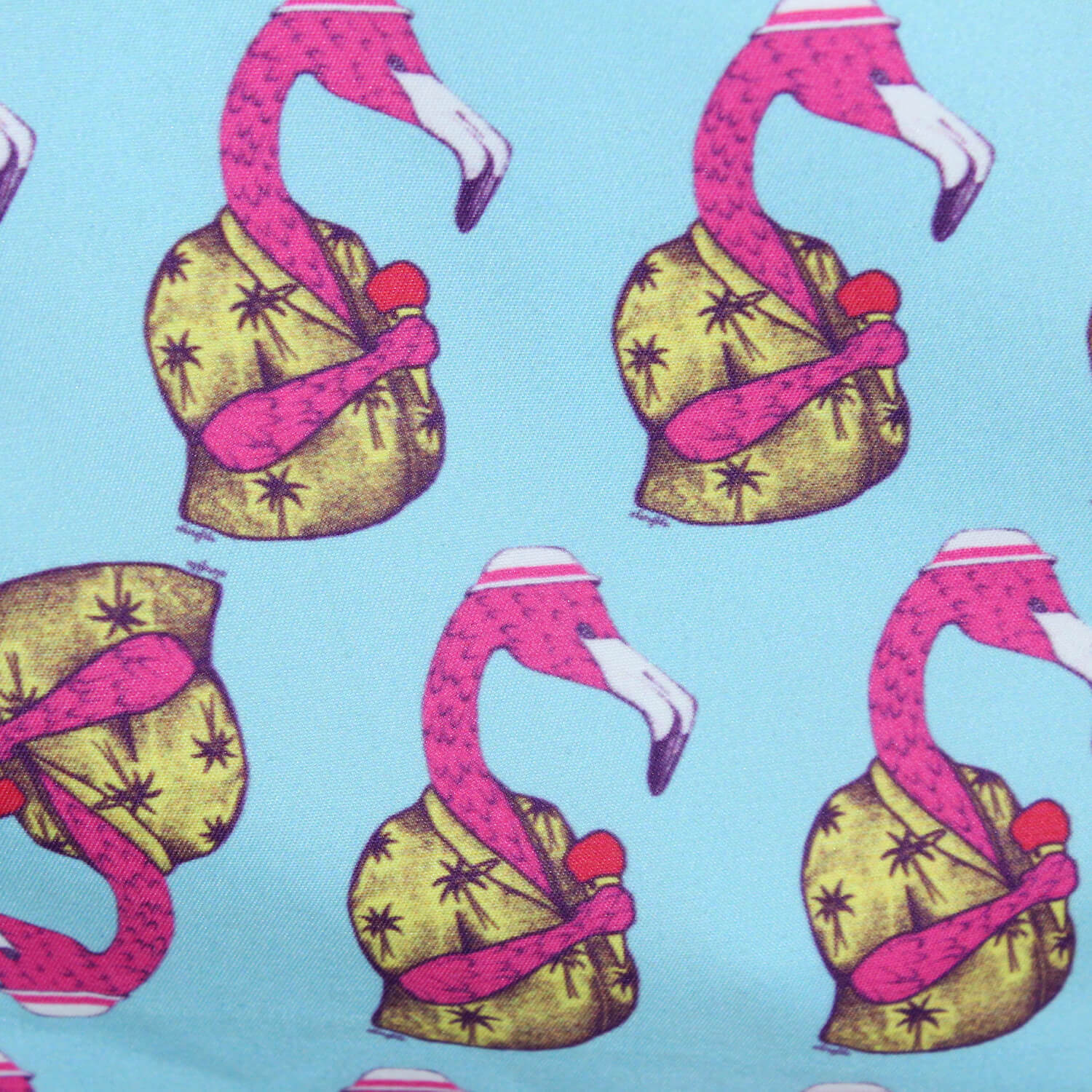 Traje de Baño Hombre | Fancy Flamingo Light Blue