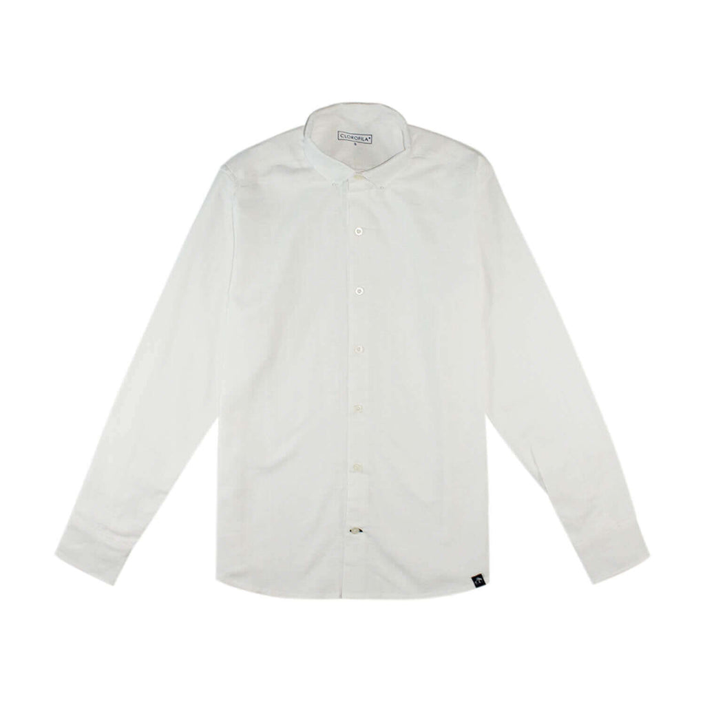 Camisa Resort Manga Larga | Blano