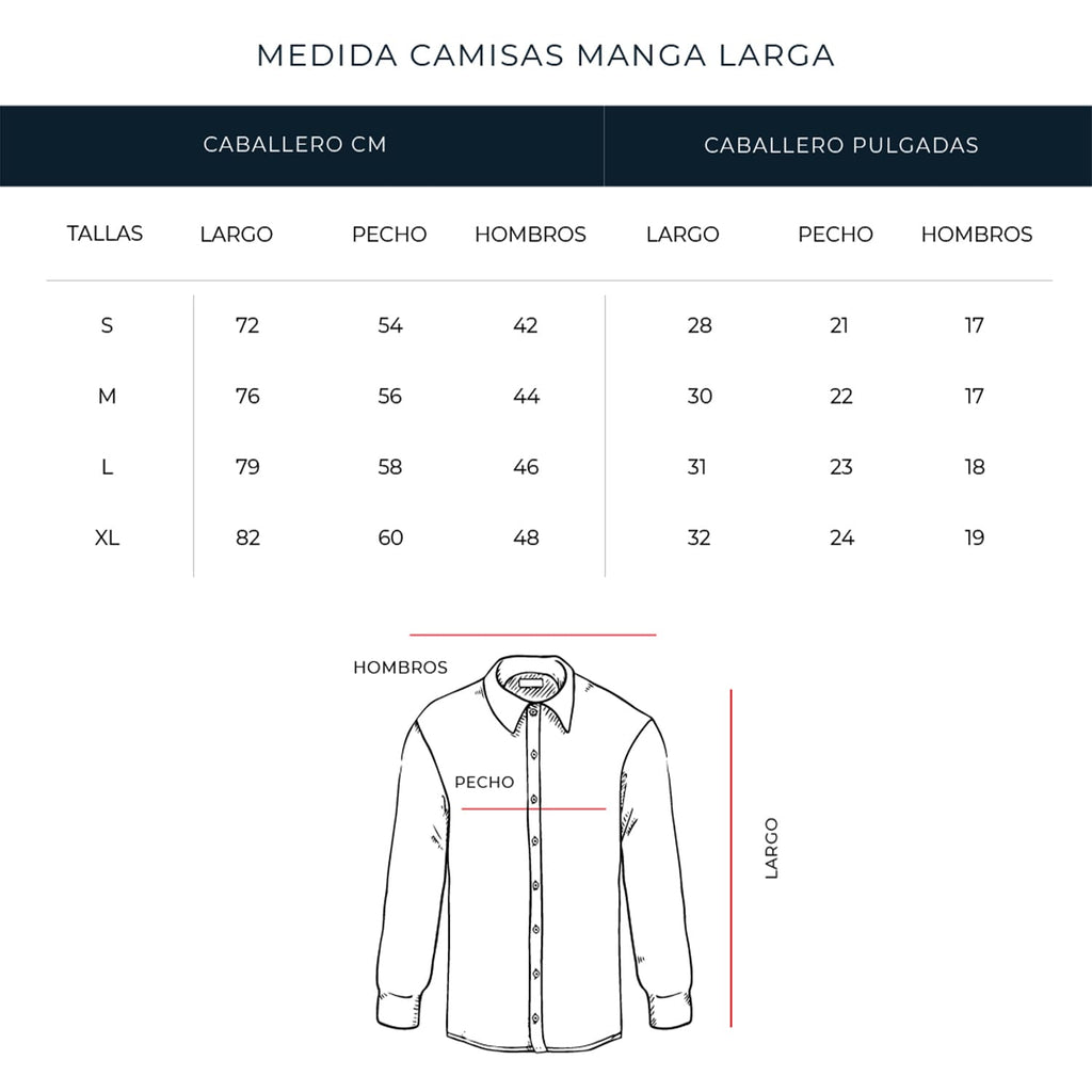 Camisa Resort Manga Larga | Blano