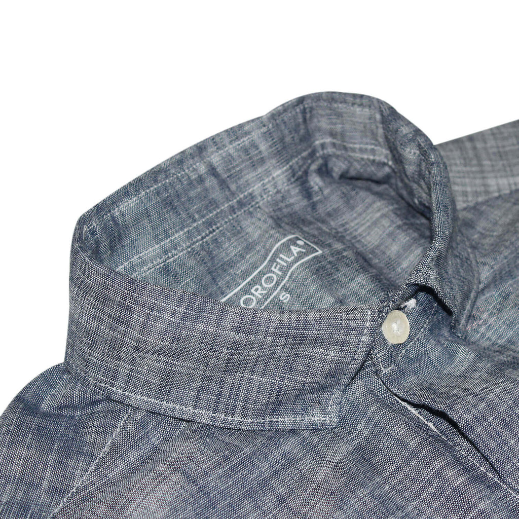 Camisa Resort Manga Larga | Azul Marino
