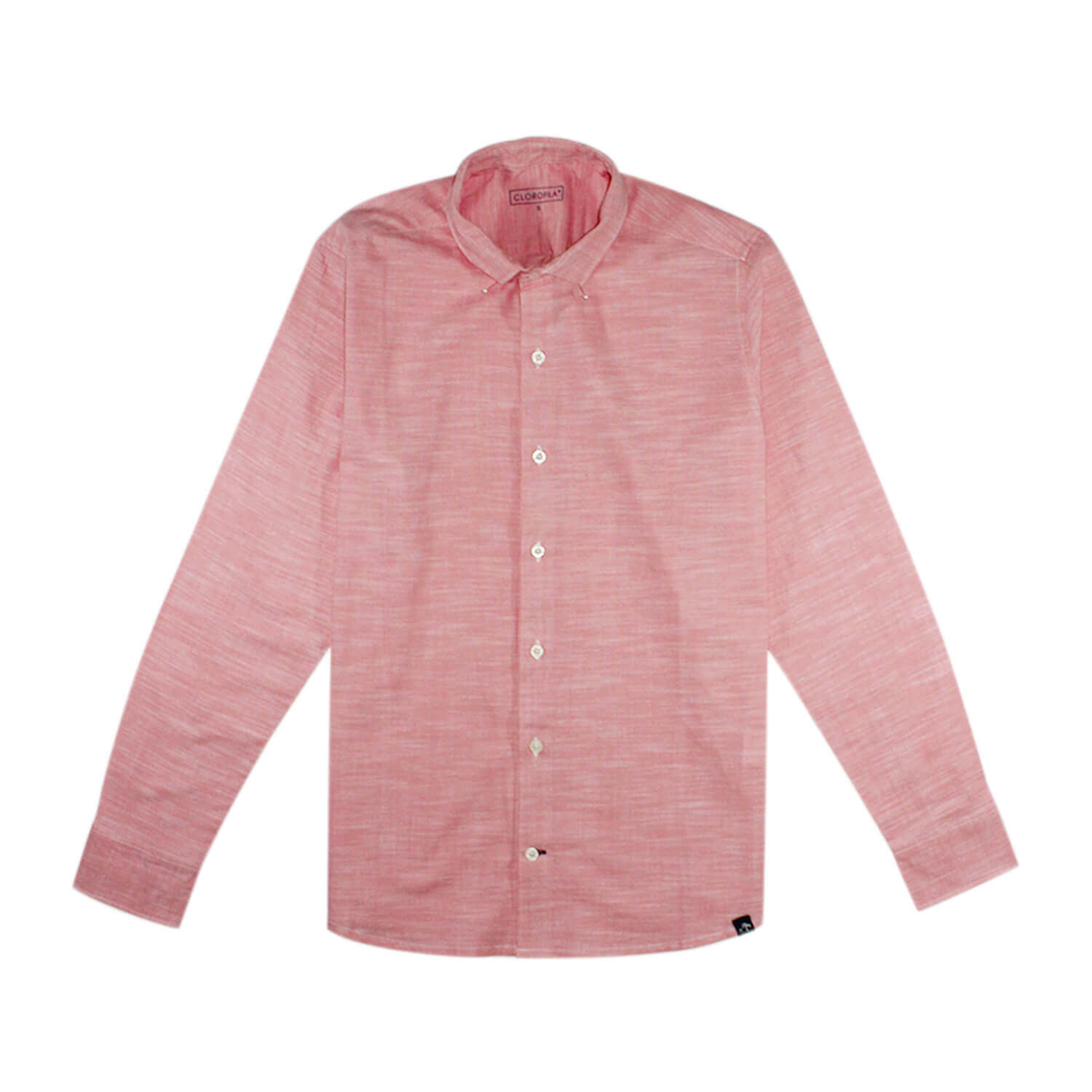 Camisa Resort Manga Larga | Rosa