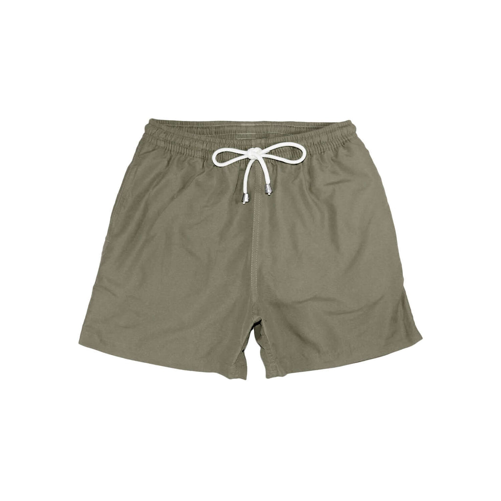 Traje de Baño Liso Military Green